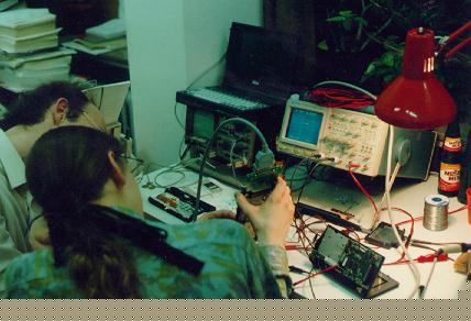 Developing hardware