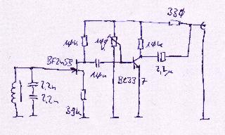 The circuit schematic