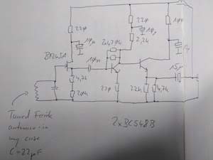 New active antenna circuit